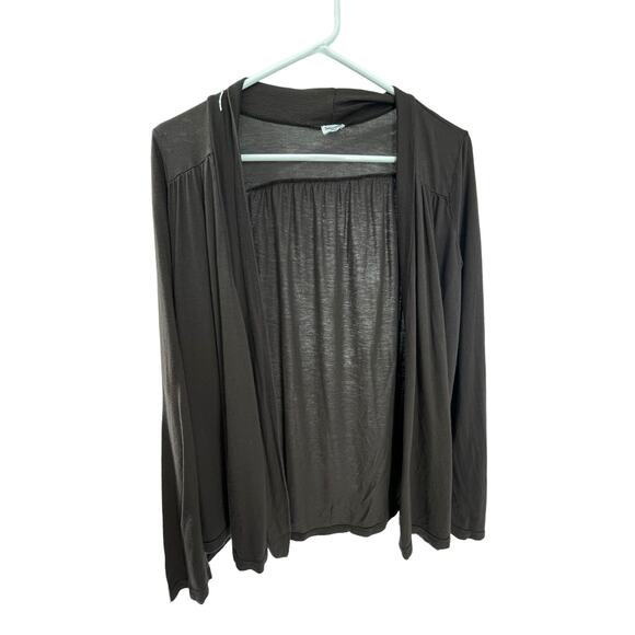 Splendid Black Long Sleeve Open Front Cardigan Sweater Women's Size Small - Picture 2 of 7